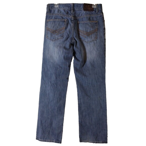 Cody James Men's Blue Jeans 2 way Stretch Worn Washed 5 Pocket Cowboy Core 30x32 - Picture 6 of 16